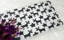 Трикотаж Футер 2-нитка Петля Звёздный олень
